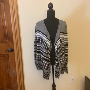 Size XL Faded Glory waterfall cardigan